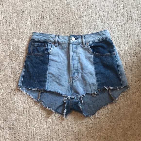 PacSun Pants - PACSUN MOM JEAN BLUE MULTI-BUTTON